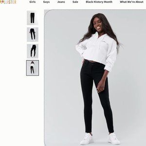 HOLLISTER SKINNY JEANS- W26